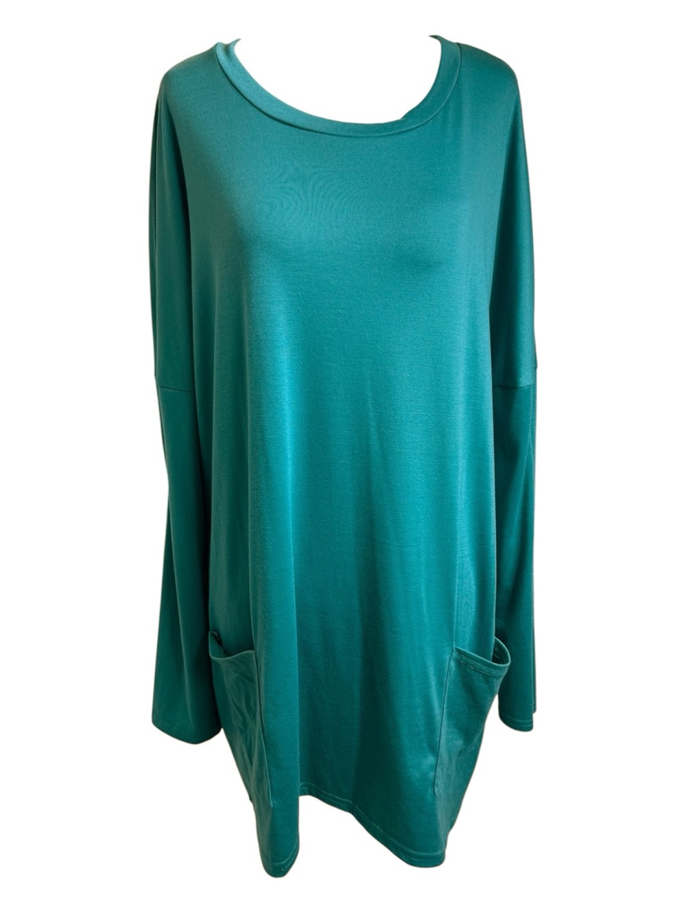 Coeur de Vague Green Long Sleeve Pocket Tunic XXL
